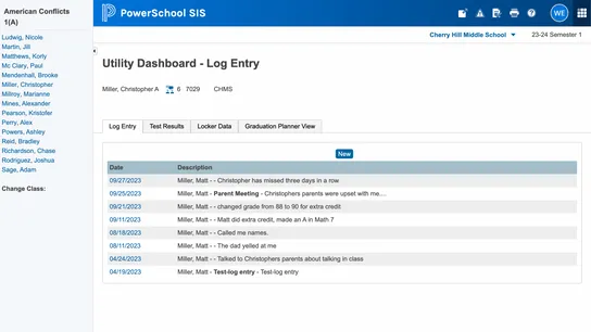 Utility Dashboard - PowerSchool Marketplace